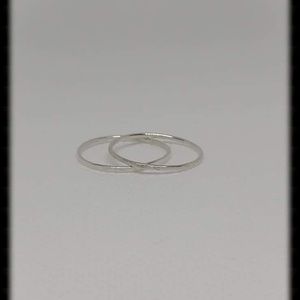 4 Sterling Silver Stacking Rings